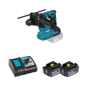 2 batteries BL1860B 18V 6 Ah + chargeur rapide DC18RC