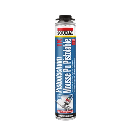 Mousse polyuréthane expansive pistolable SOUDAL