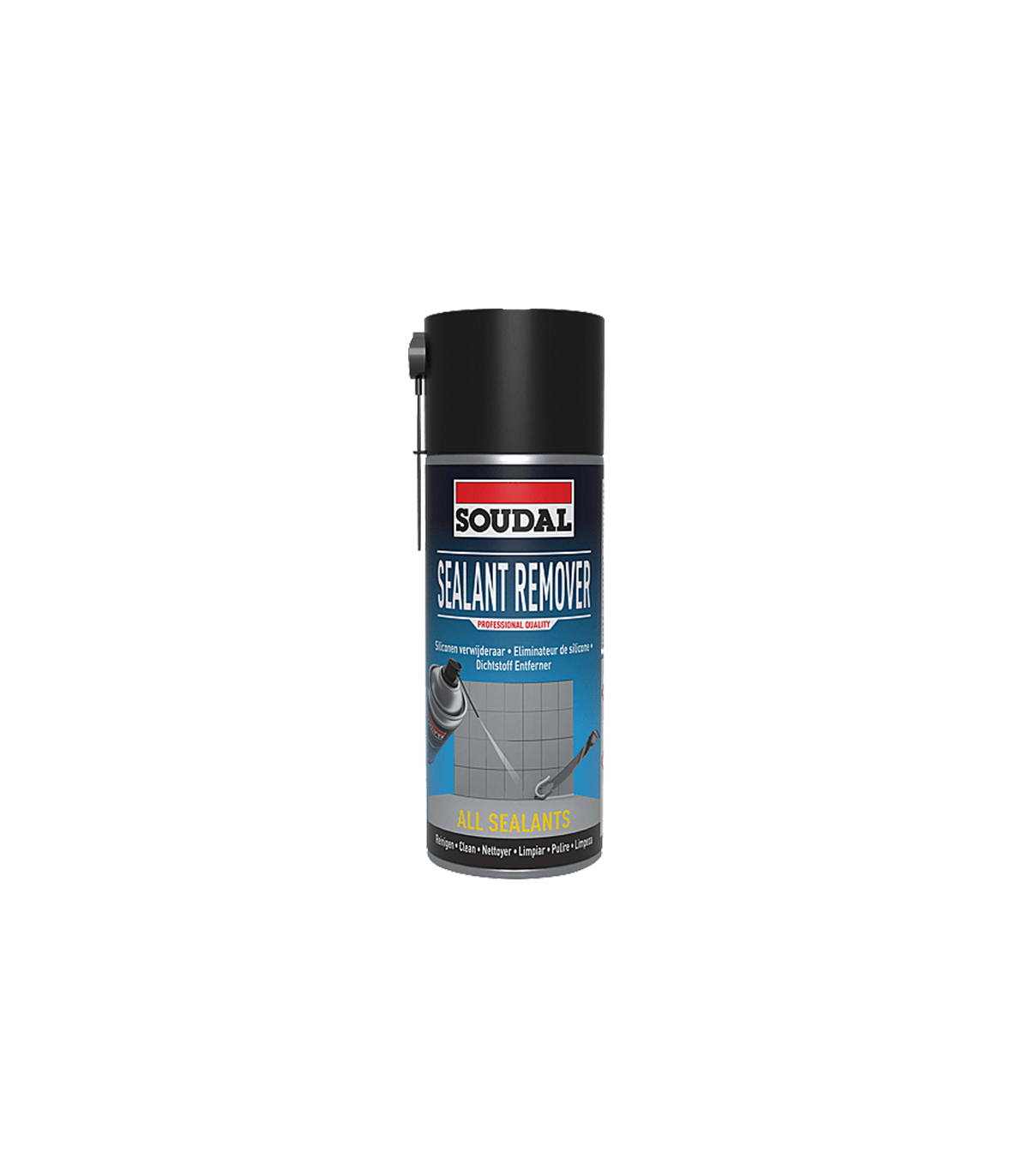 Décapant spray à silicone "Sealant Remover" 400ml SOUDAL
