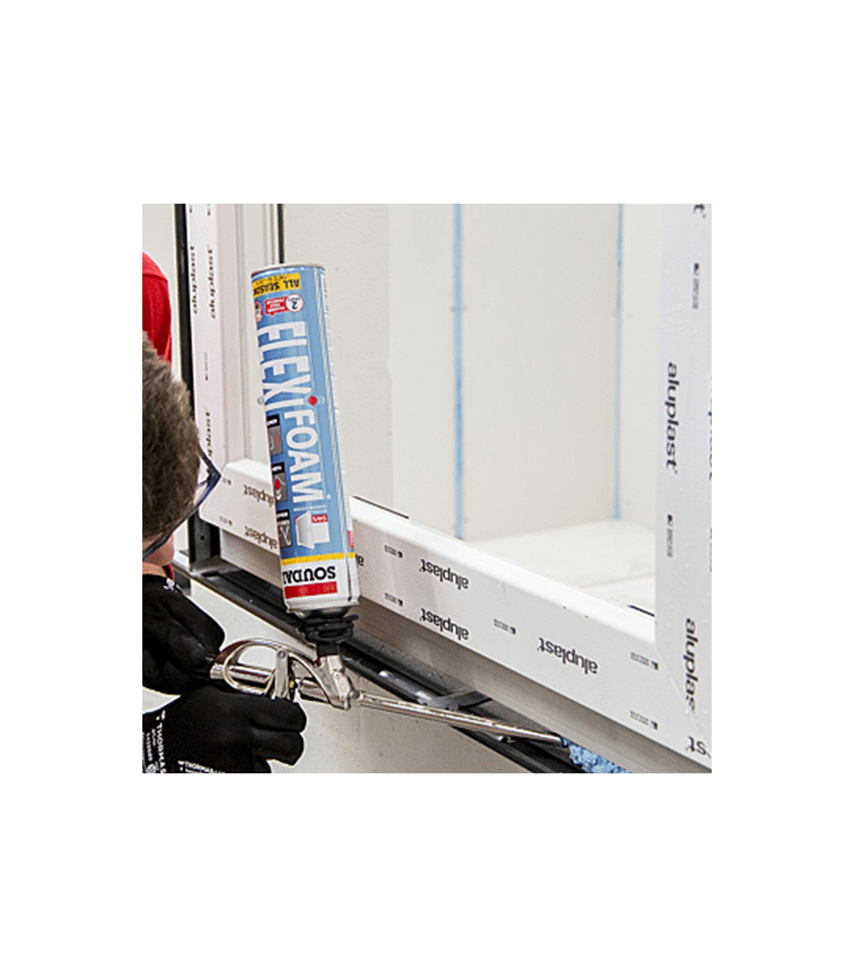 Mousse polyuréthane Gun-Vis pistolable SOUDAL