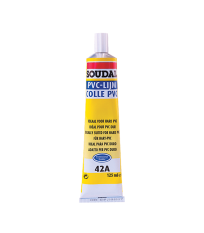 Colle liquide pour tuyaux et raccord PVC 125 ml SOUDAL