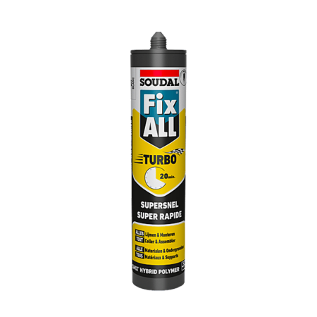 Colle polymère hybride SMX Fix All Turbo SOUDAL