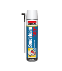 Mousse PU expansive Soudafoam 360° 500ml SOUDAL