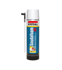 Mousse PU expansive bi-composant Soudafoam 2K 400ml SOUDAL