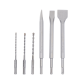 Coffret 3 forets + 3 outils burinage SDS-PLUS MAKITA