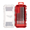 Coffret de 5 forets béton MX4 4 taillants SDS-Plus Ø5-10mm MILWAUKEE