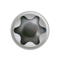 Vis de terrasse tête cylindrique Torx inox A2 Ø5mm SPAX