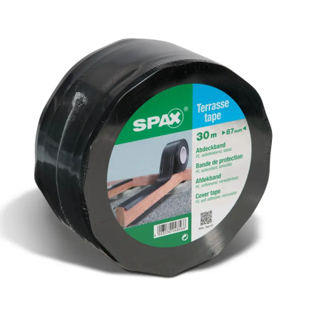 Bande d'étanchéité pour terrasse 30 m x 87 mm SPAX
