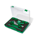 Coffret redresseur et espaceur de lame pour terrasse SPAX