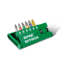 Coffret embout de vissage 7 pièces BITbox SPAX