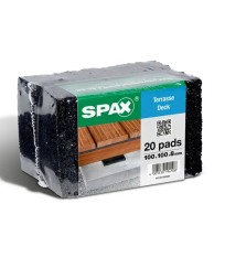 Boîte de 20 tampons d'isolation pour terrasse SPAX