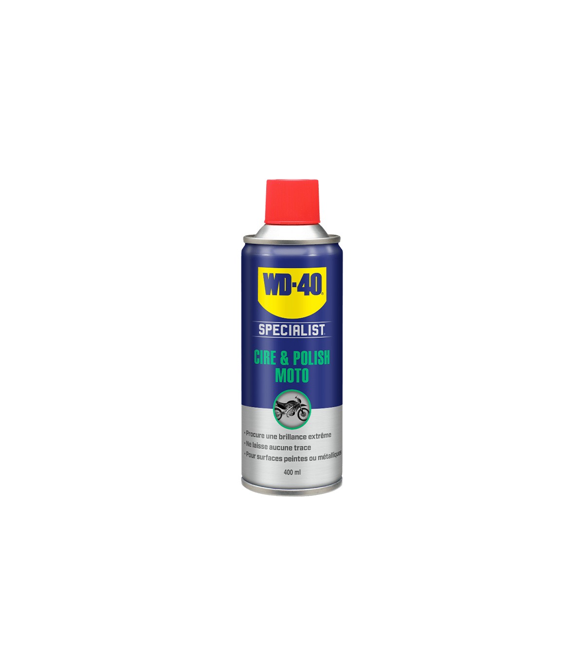 Nettoyant Specialist cire & polish pour moto 400 ml WD-40