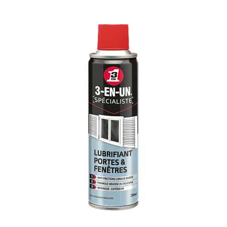 Lubrifiant 3 en 1 portes et fenêtres 250ml SPECIALIST
