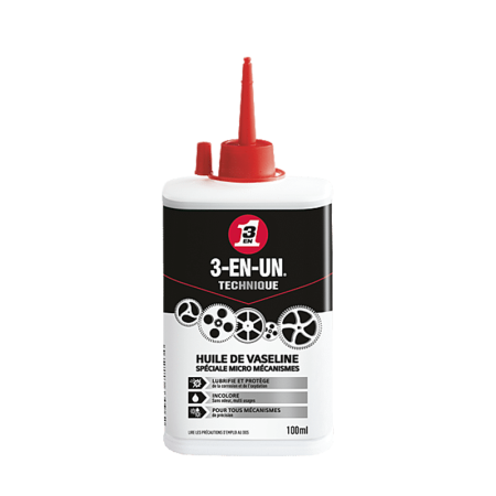 Huile de vaseline 3 en 1 micro mécanisme 100ml TECHNIQUE WD-40