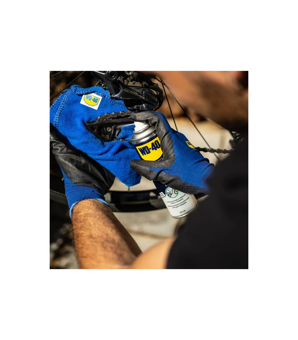 Lubrifiant chaîne vélo toutes conditions 250ml SPECIALIST WD-40