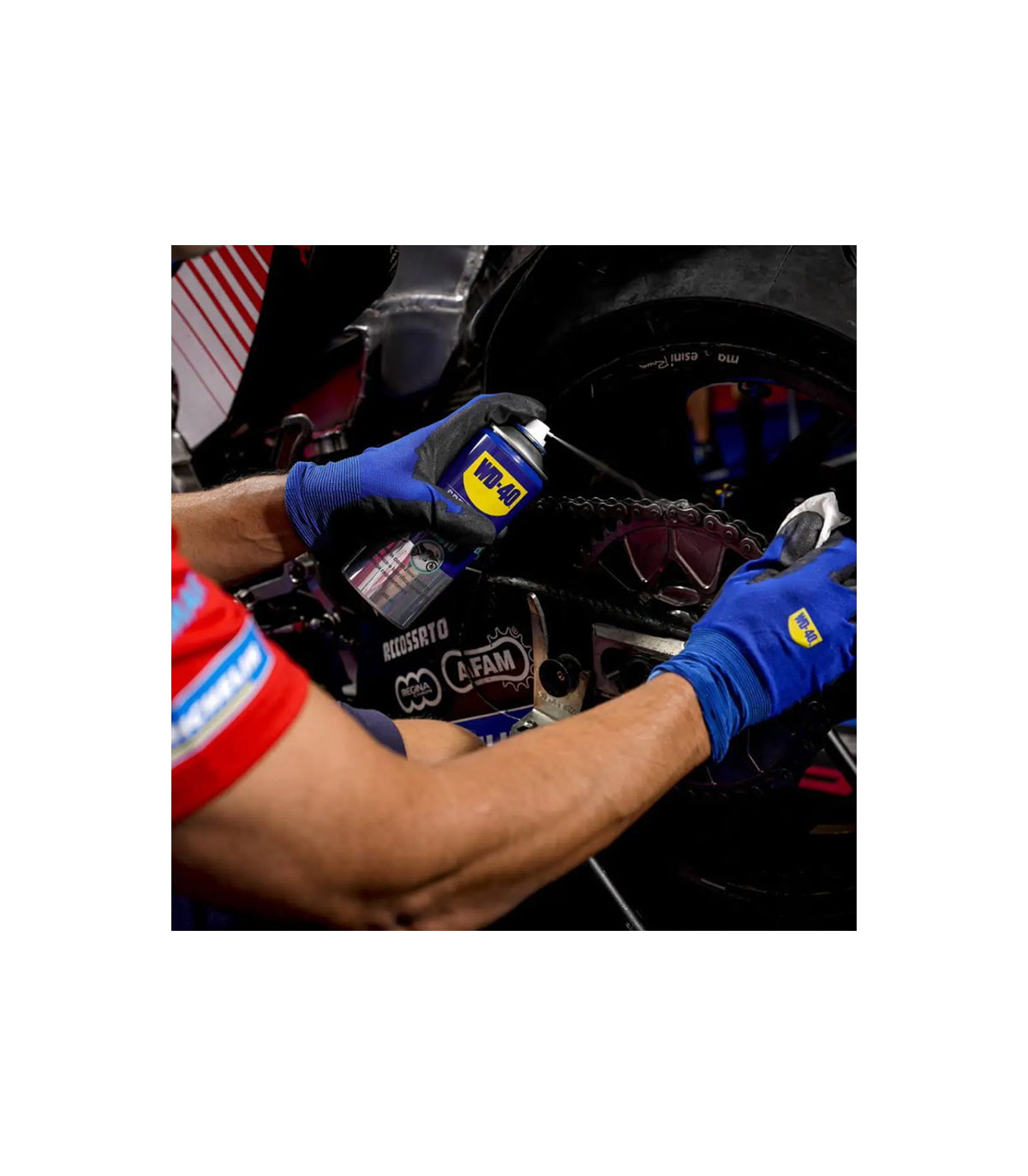 Lubrifiant chaîne moto conditions sèches 400ml SPECIALIST WD-40