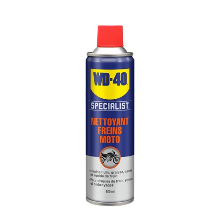 Nettoyant freins pour moto SPECIALIST 500 ml WD-40