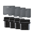 Lot de 4 bacs de rangement + 4 séparateurs pour P-91045 MAKITA