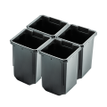 Lot de 4 bac de rangement MAKTRAK MAKITA