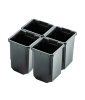 Lot de 4 bac de rangement MAKTRAK pour P-91045 MAKITA