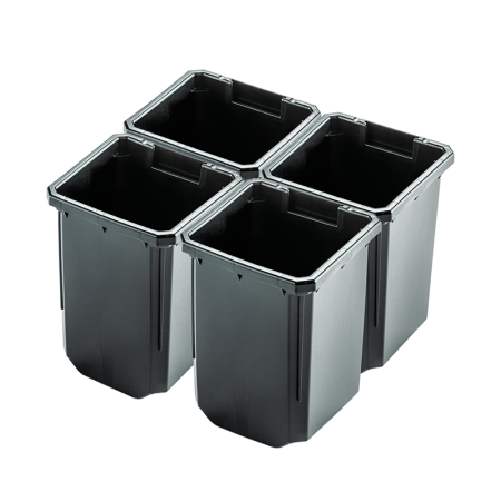 Lot de 4 bac de rangement MAKTRAK MAKITA