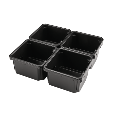 Lot de 4 bac de rangement MAKTRAK MAKITA