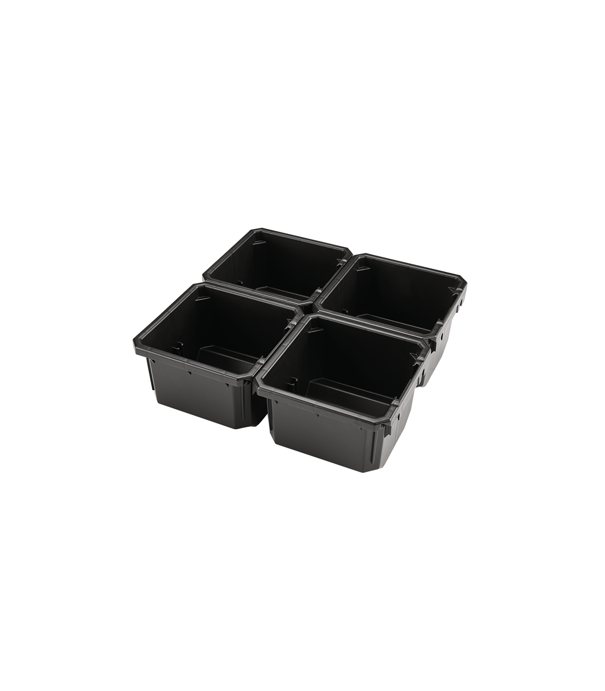 Lot de 4 bac de rangement MAKTRAK MAKITA