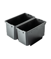 Lot de 2 bac de rangement MAKTRAK MAKITA