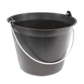 Seau plastique 11L Noir GLODIS