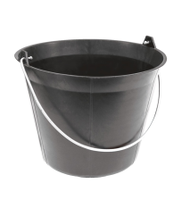 Seau plastique 11L Noir GLODIS