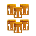 Lot de 6 support de batteries DEWALT