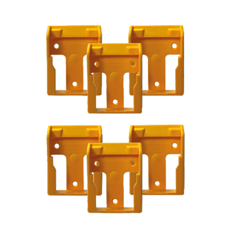 Lot de 6 support de batteries DEWALT