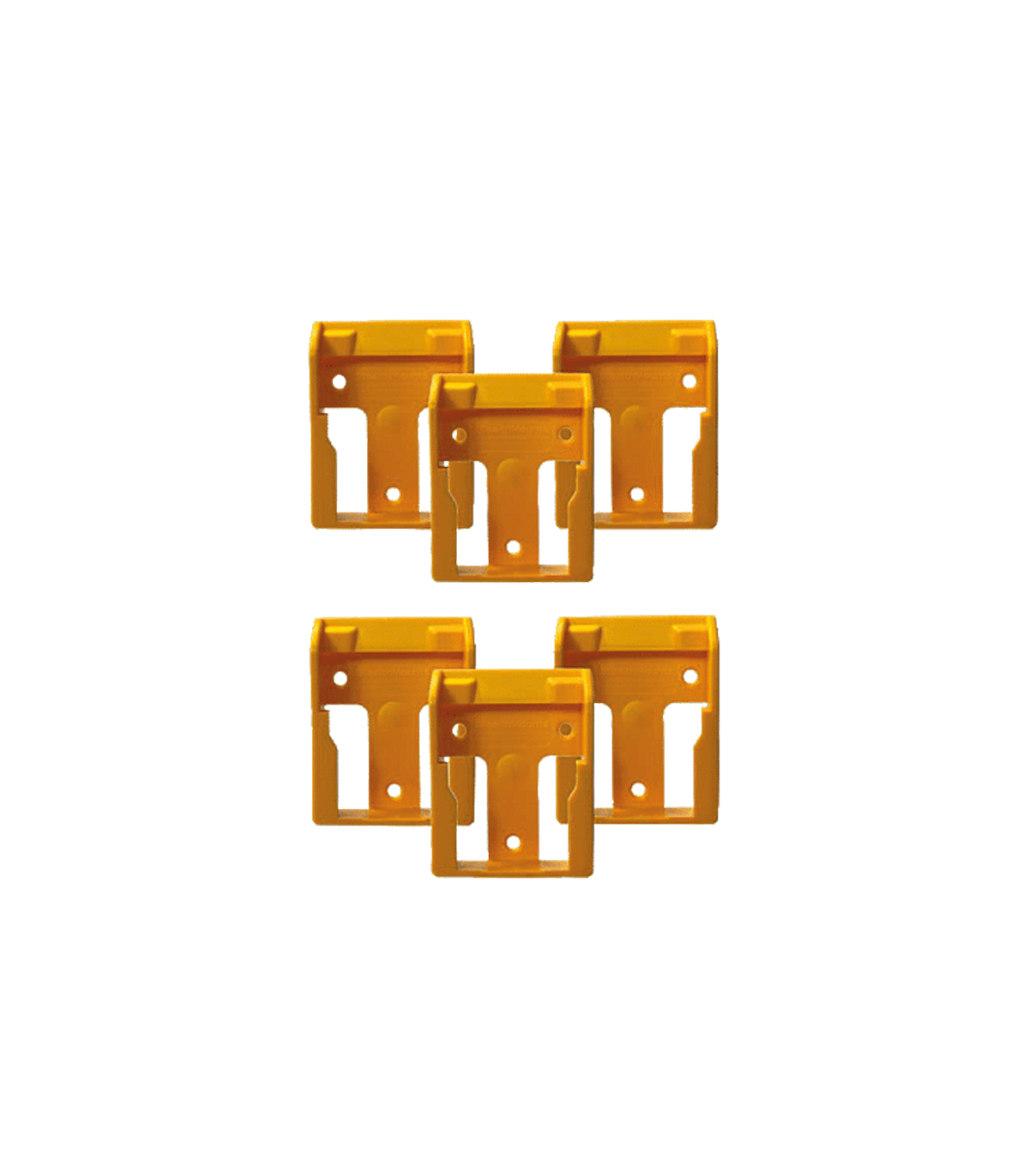 Lot de 6 support de batteries DEWALT