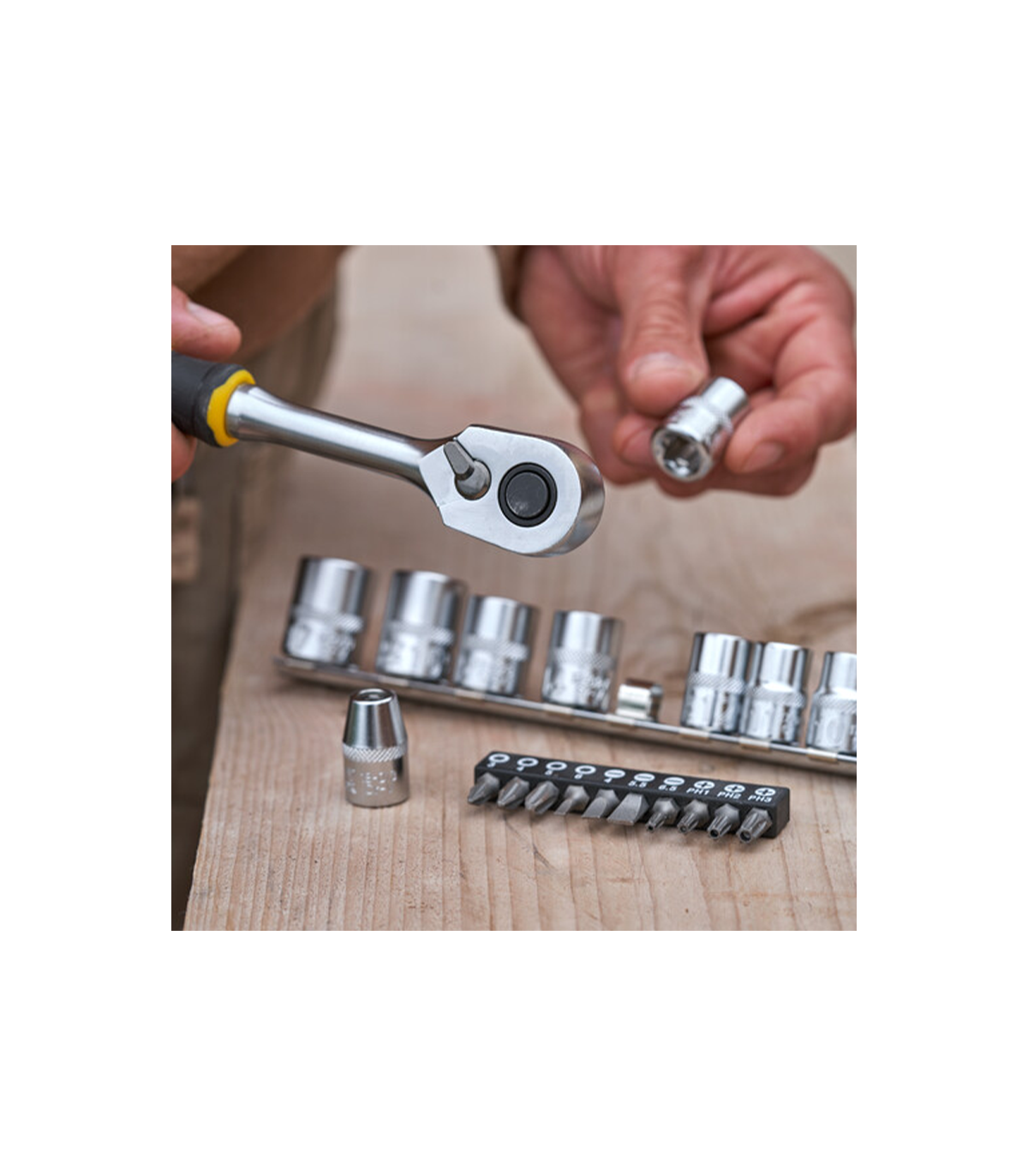 Coffret clés à cliquet 22 pièces 3/8" FATMAX STANLEY