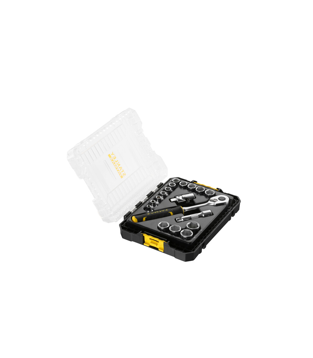 Coffret de 18 pièces de douilles 3/8" STAKBOX M FATMAX STANLEY