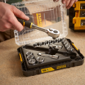 Coffret de 18 pièces de douilles 3/8" STAKBOX M FATMAX STANLEY