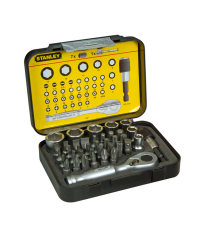 Coffret 39 pièces jeu d'embouts expert pro 1/4" STANLEY