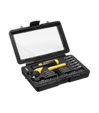 Coffret tournevis porte embout à cliquet 40 pièces STANLEY