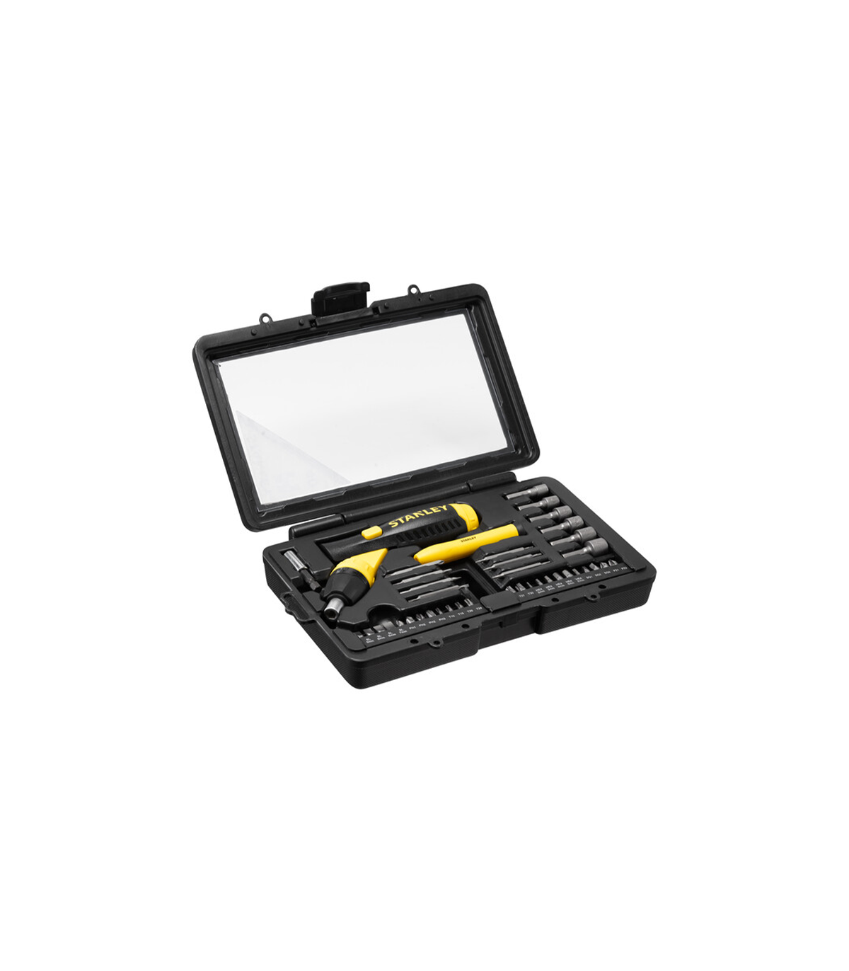 Coffret tournevis porte embout à cliquet 40 pièces STANLEY