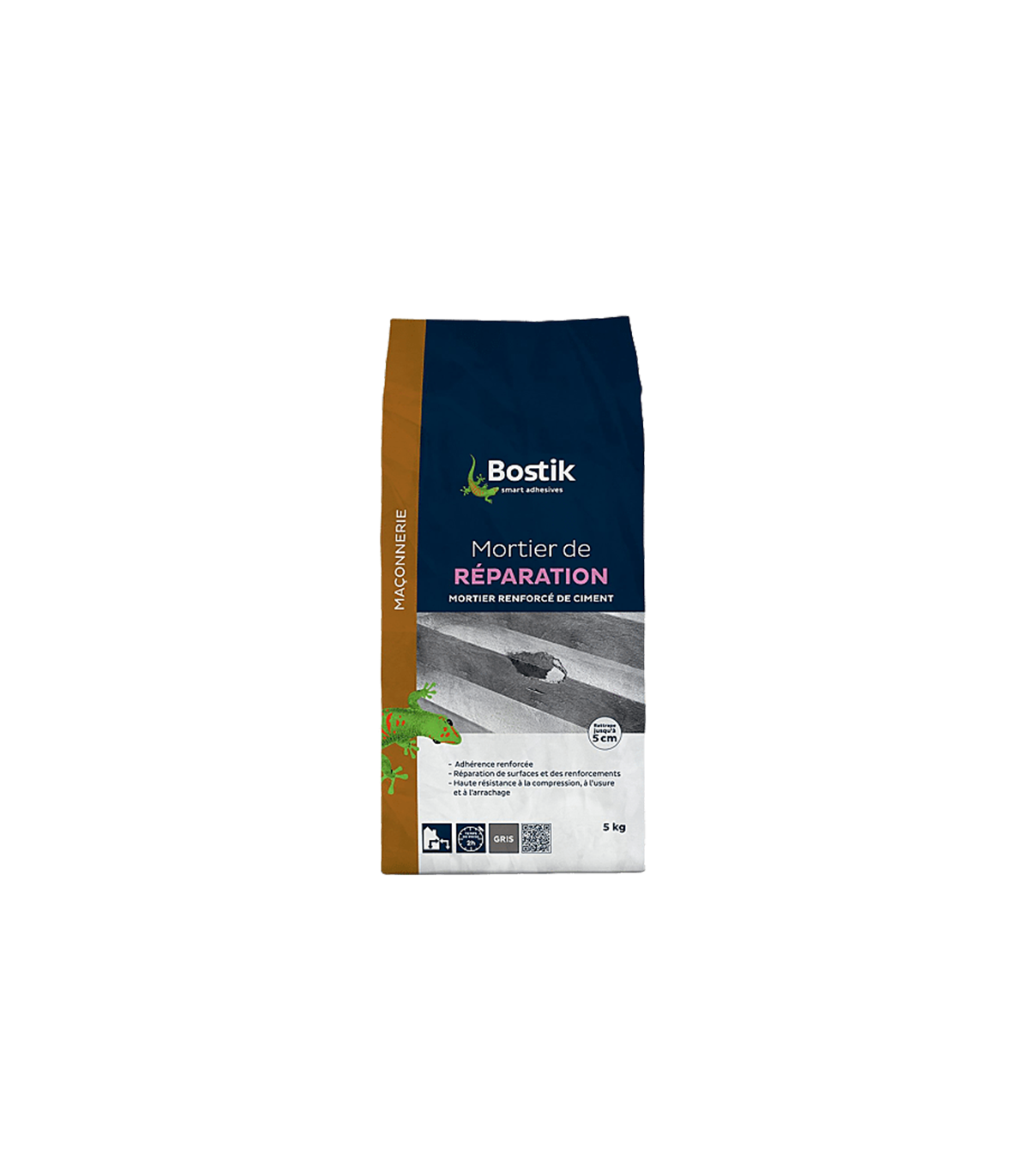 Mortier de réparation 5kg BOSTIK