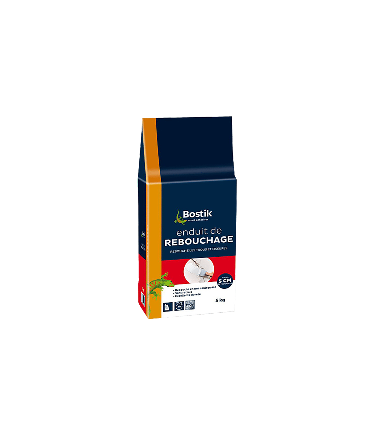Enduit de rebouchage poudre Multi-matériaux 5kg BOSTIK