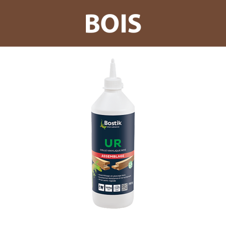 Colle à bois vinylique UR 750g BOSTIK