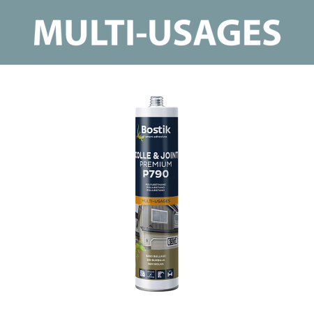 Mastic polyuréthane PU 790 FLEXPRO Blanc 300ml BOSTIK