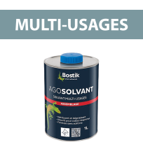 Nettoyant diluant pour colle néoprène AgoSolvant 1L BOSTIK