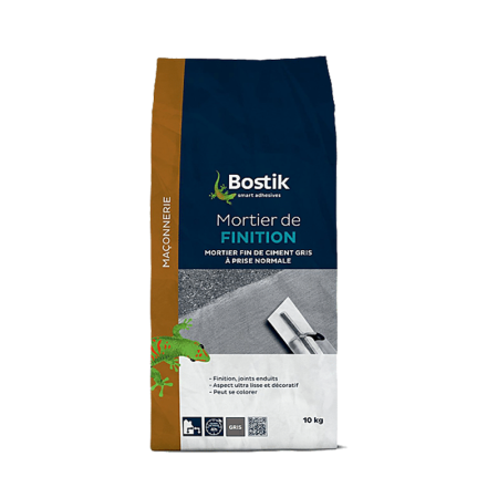 Mortier de finition 10kg BOSTIK
