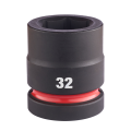 Douilles à choc 32 mm 1" impact socket STD SHOCKWAVE MILWAUKEE