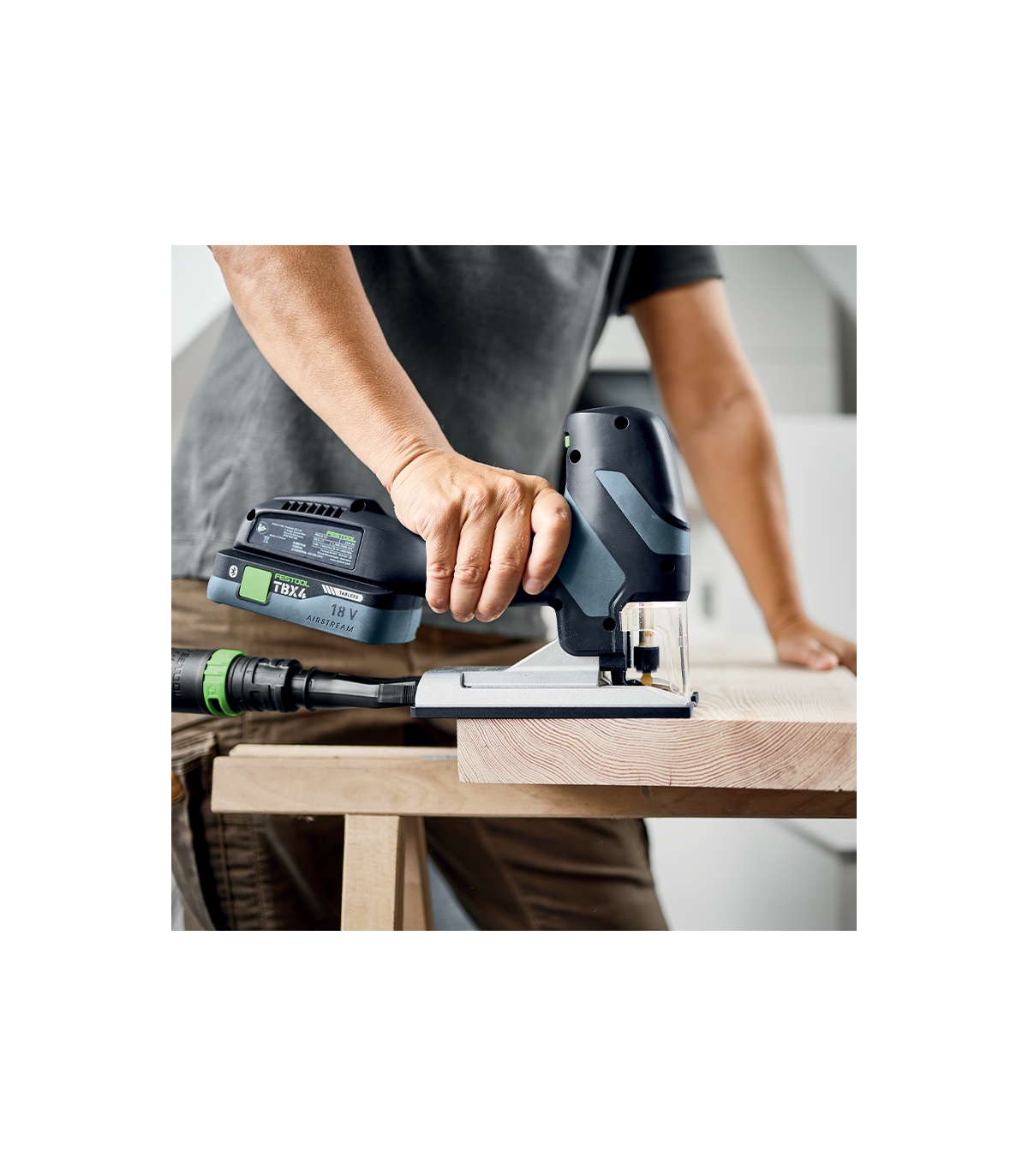 Scie sauteuse 18V PSC-E 18 EB-Basic FESTOOL