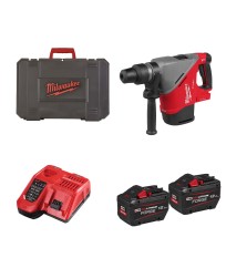 Perforateur SDS MAX 18V M18 FHACO540-0C + 2 batteries HB 12 Ah + M12-18 FC MILWAUKEE