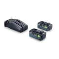 Set Énergie 18V 2 batteries BP 18 TBX8 ASI + SCA 16 FESTOOL