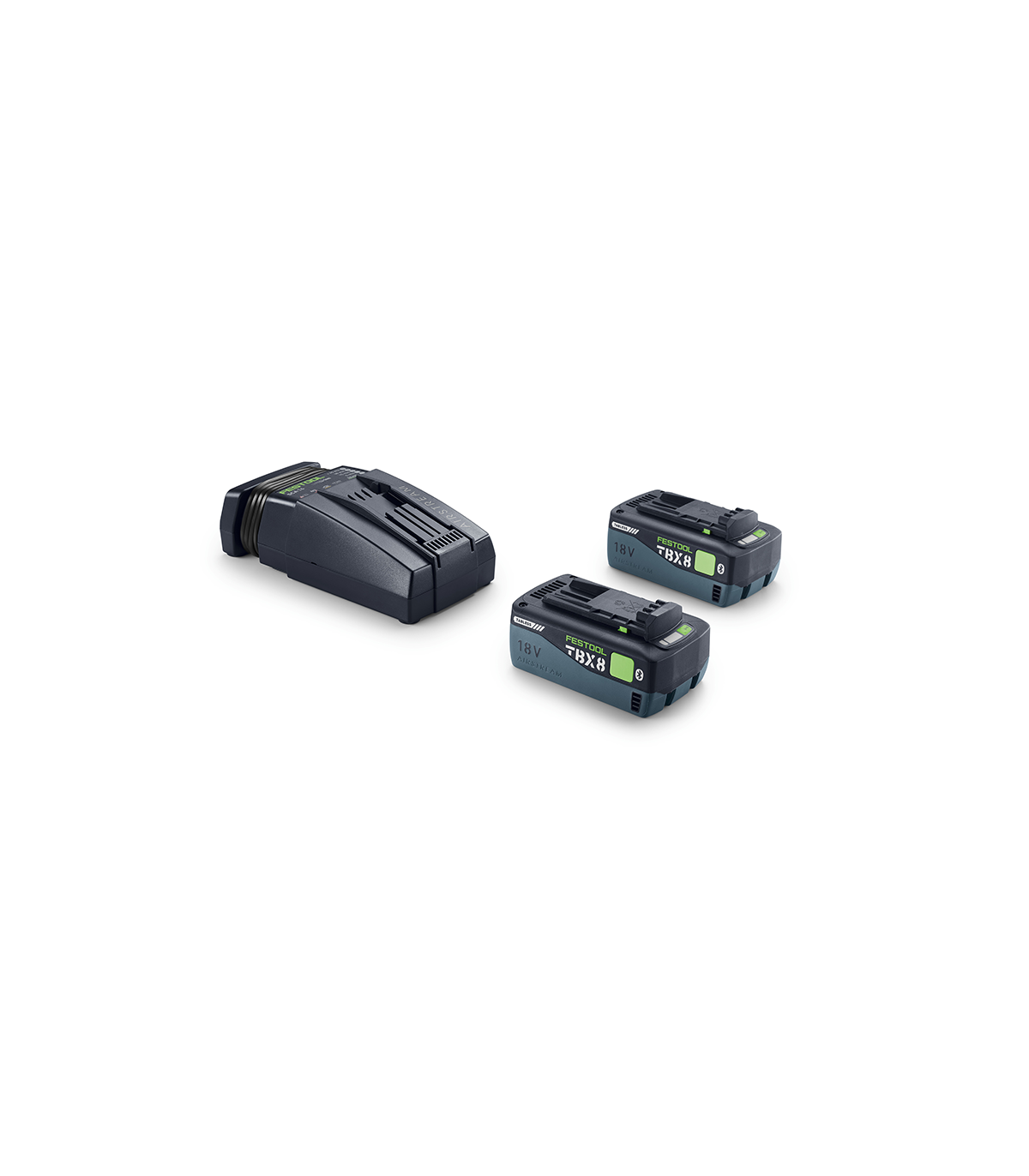 Set Énergie 18V 2 batteries BP 18 TBX8 ASI + SCA 16 FESTOOL